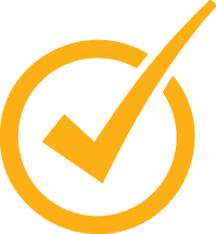 checkmark inside of a circle