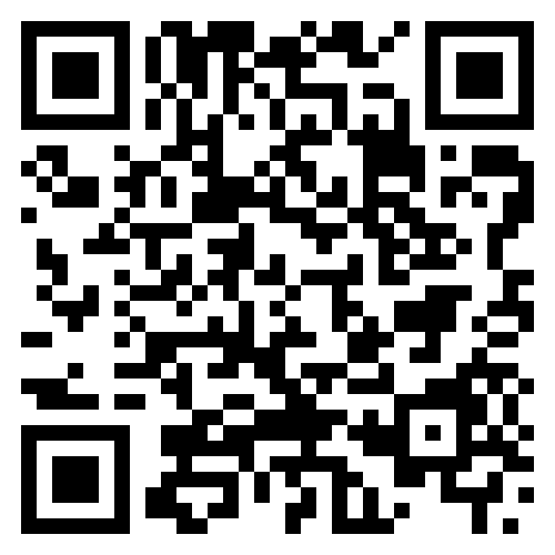 a black and white qr code on a white background.