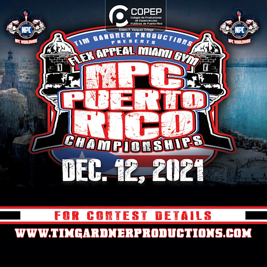 A poster for the mpc puerto rico championships