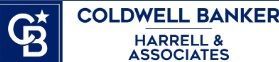 A logo for coldwell banker harrell & associates