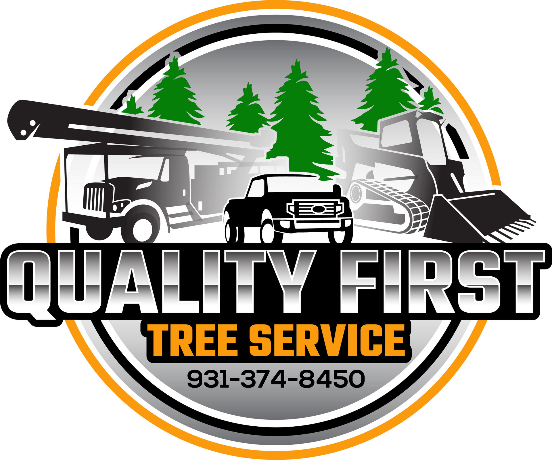 Quality First Tree Service & Landscaping Logo