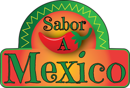 A sign that says sabor a mexico on it