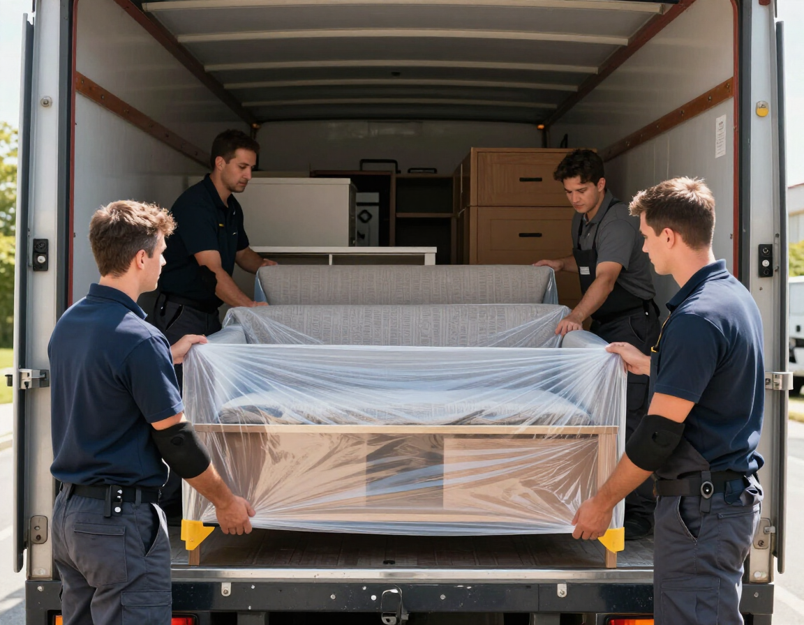 Protección de muebles en mudanza