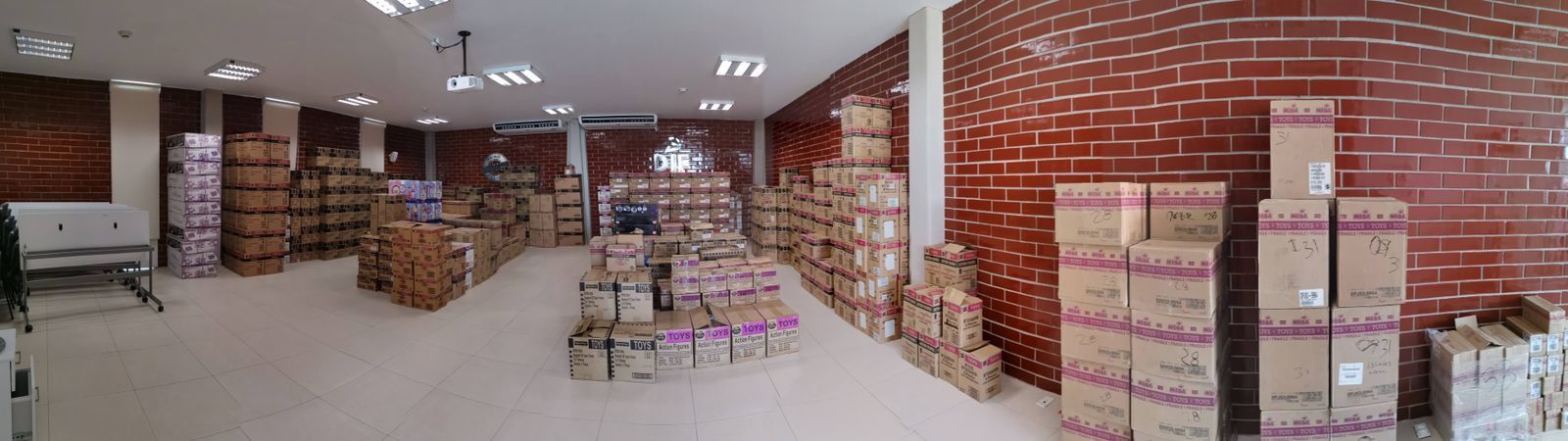 Maniobra profesional de carga