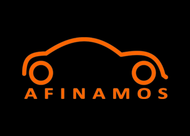 Un logotipo para una empresa de automóviles llamada afinamos