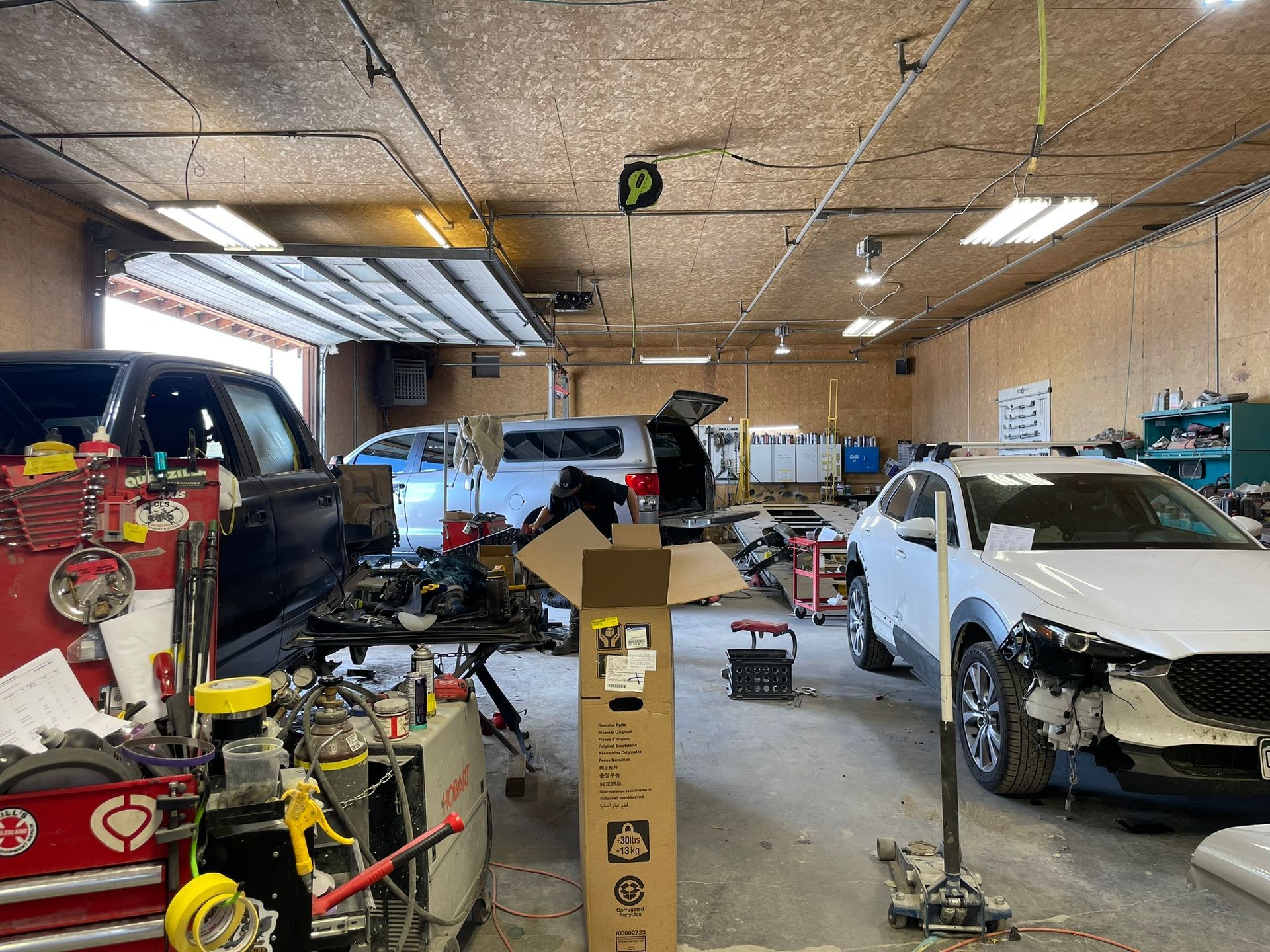 Auto body collision repair