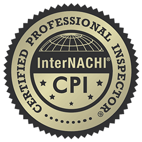 A seal that says professional inspector on it