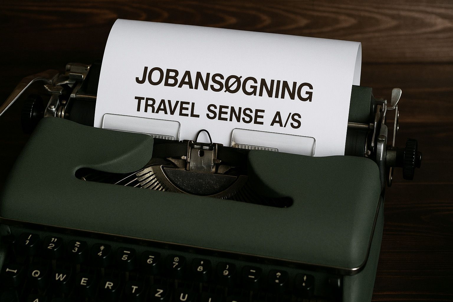 Jobansøgning - Travel Sense A/S