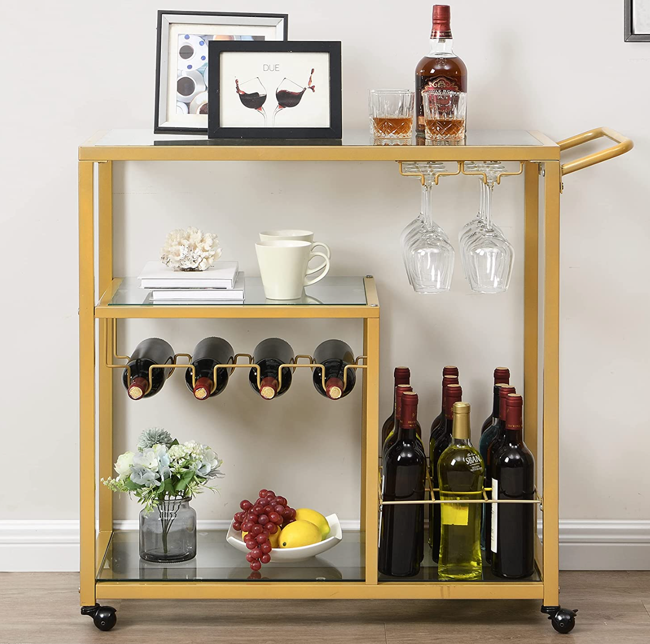 Homyshopy Bar Cart