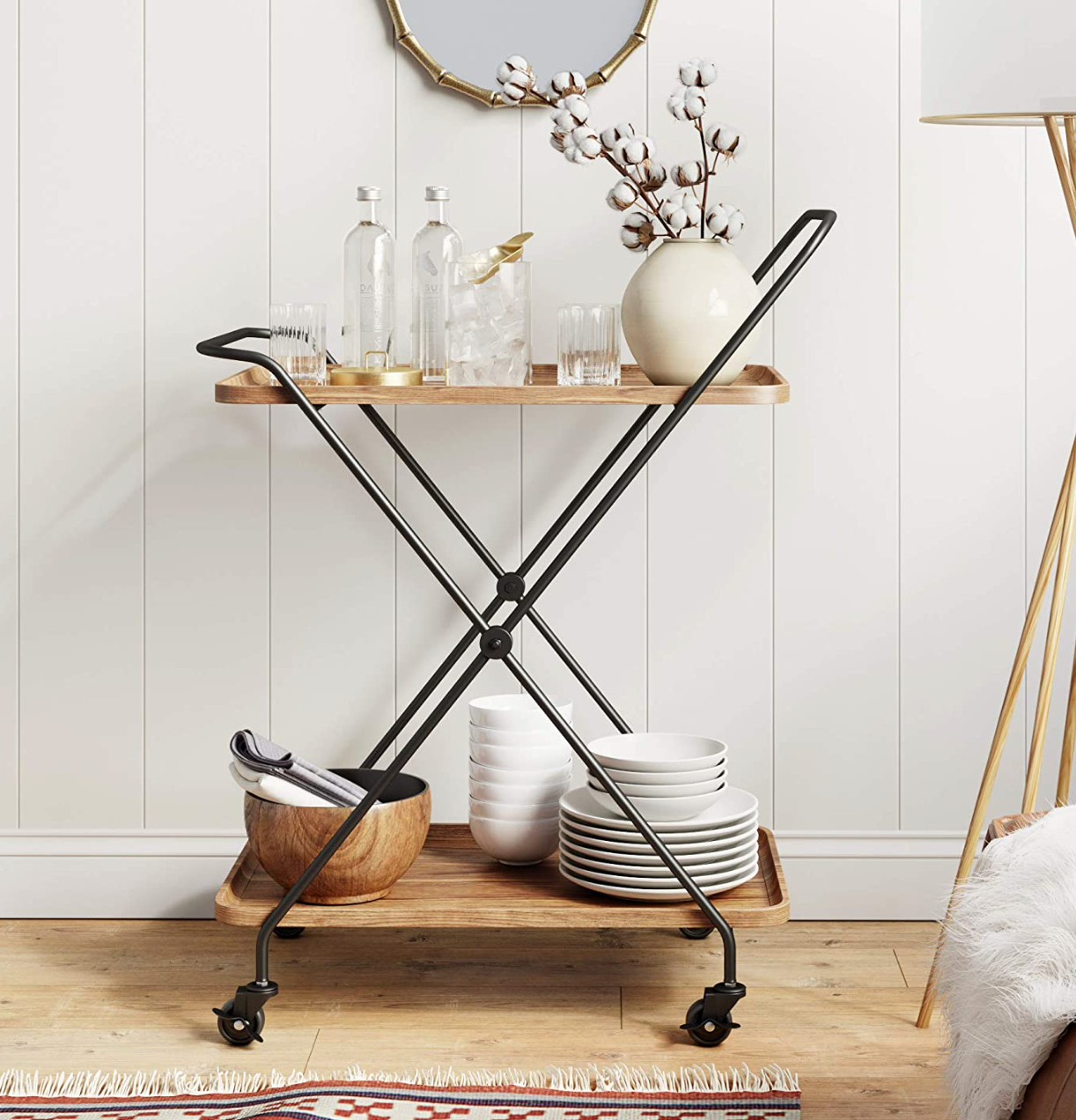 nathan james serving cart