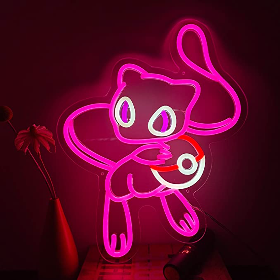 MewTwo Neon Sign