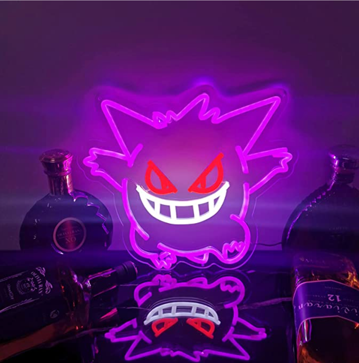 Gengar neon sign