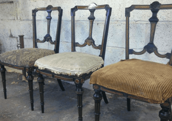 Furniture to be restored