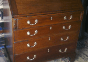Antique furniture after restoration