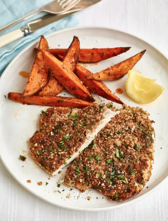 Healthy Chicken and Sweet Potato Chips