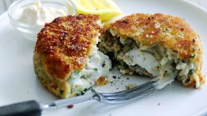 Home at 7, Dinner at 8 – Pea and Salmon Fishcakes