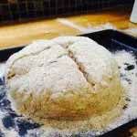 Make a well in the centre and add the buttermilk