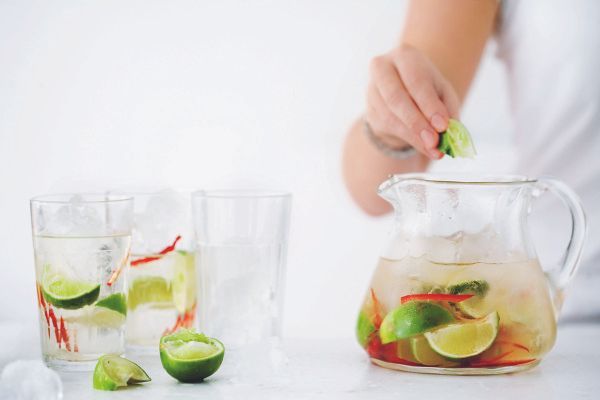 Chilli and Ginger Mojitos