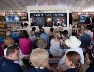 Sophie demonstrates for Marine Harvest Scotland at the Queen’s Coronation Festival