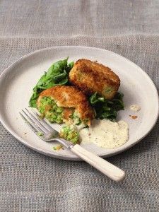 Salmon and Pea Fish Cakes