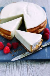 French Goat’s Cheese and Orange Baked Cheesecake