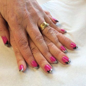 Manicures, pedicures and gel nail extensions