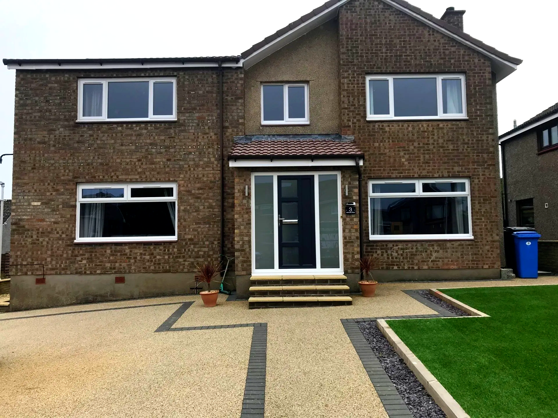 Window Store white windows and door grey