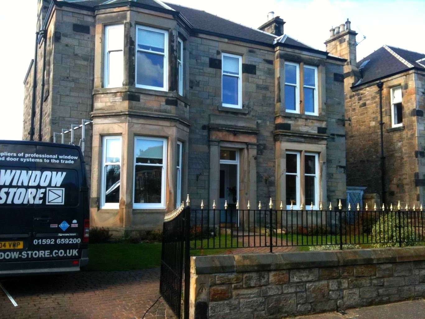 Sash and case from Window Store in Kirkcaldy