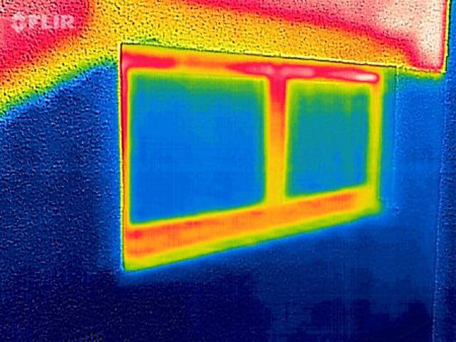 Thermal images from Window Store in Kirkcaldy