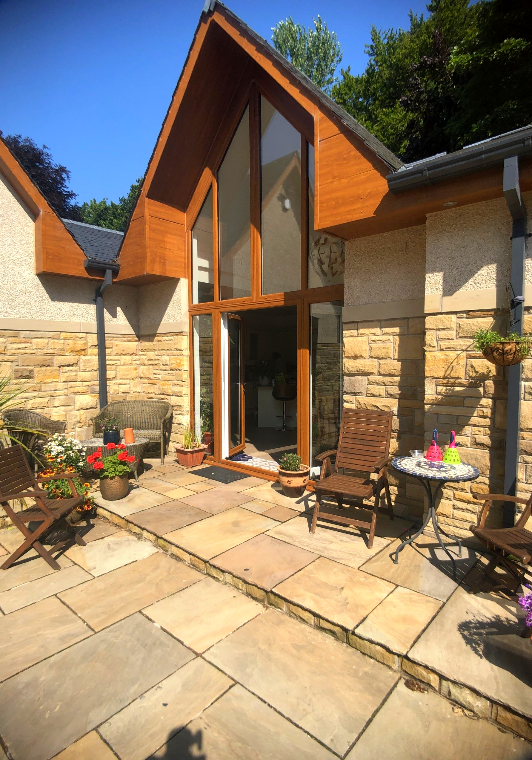 Window Store golden oak window french doors