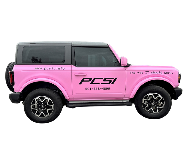 Did you see our Pink Bronco? | The IT Company with the Pink Car