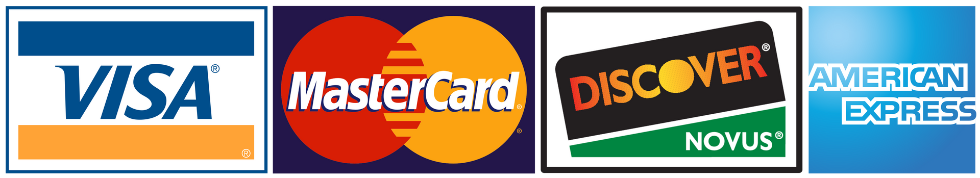 A collage of visa mastercard and american express logos