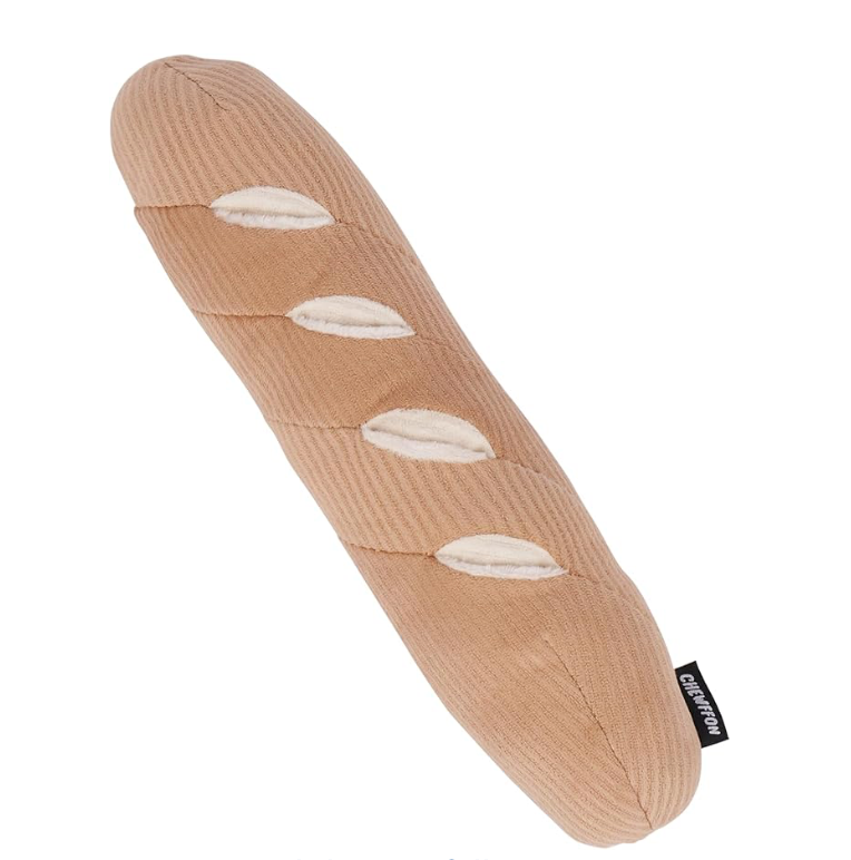baguette puppy toy