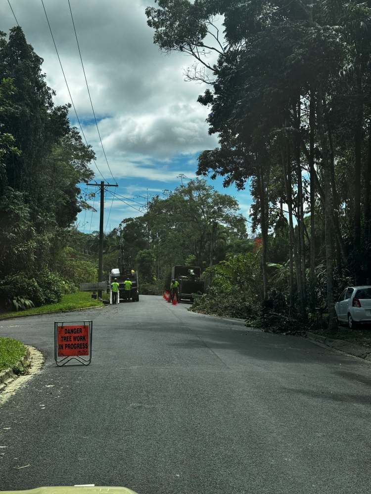 A Sign on the Side of a Road That Says Do Not Enter — Advanced Vegetation Management in Stratford, QLD
