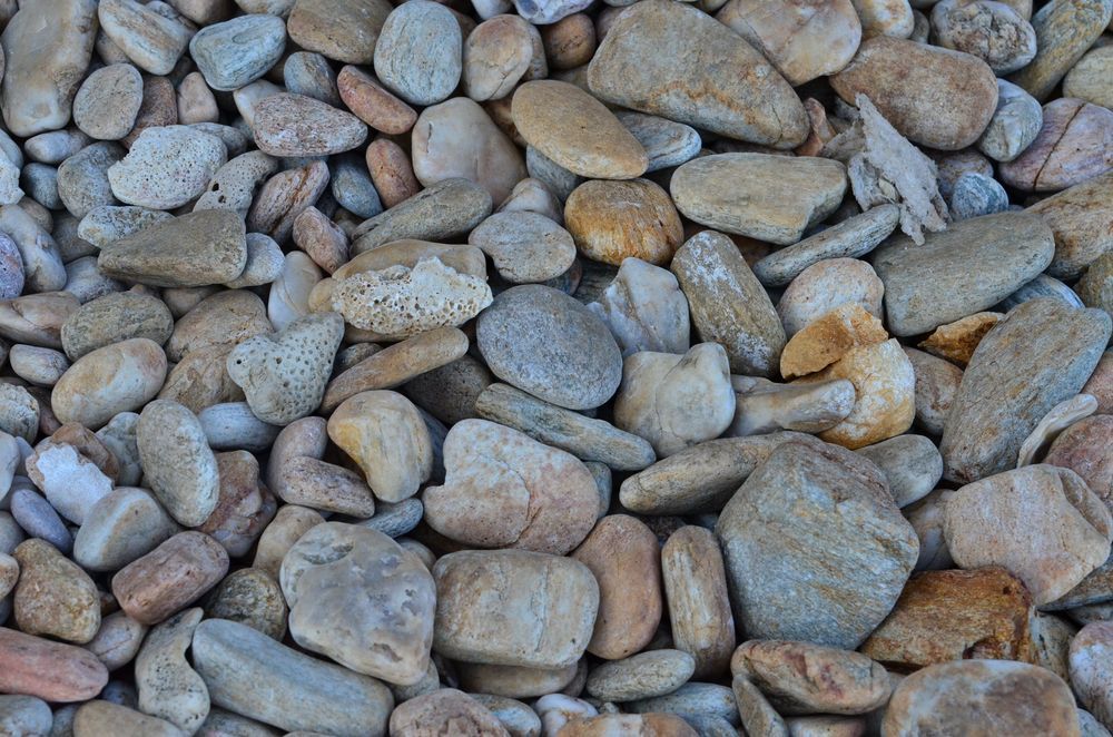 A Pile of Rocks Sitting on Top of Each Other on the Ground — Dubbo Soils & Landscaping Supplies in Gilgandra, NSW