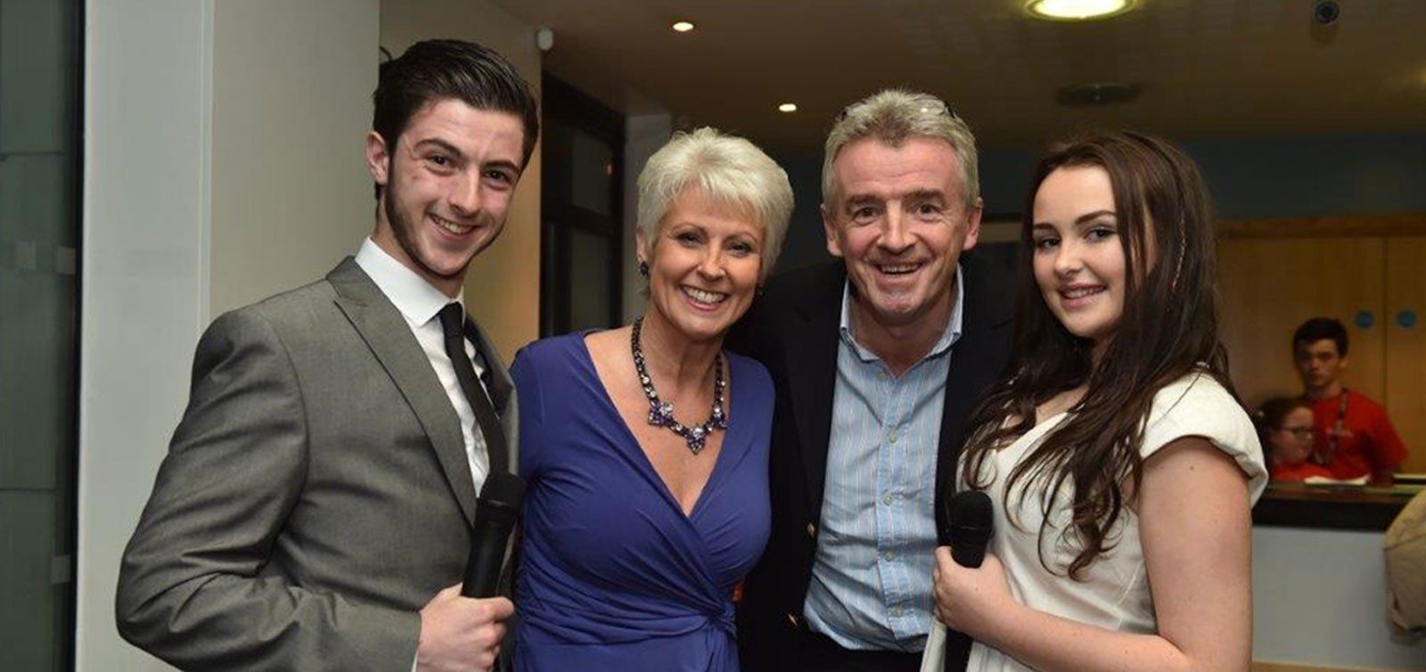 Michael O'Leary and Pamela Ballentine