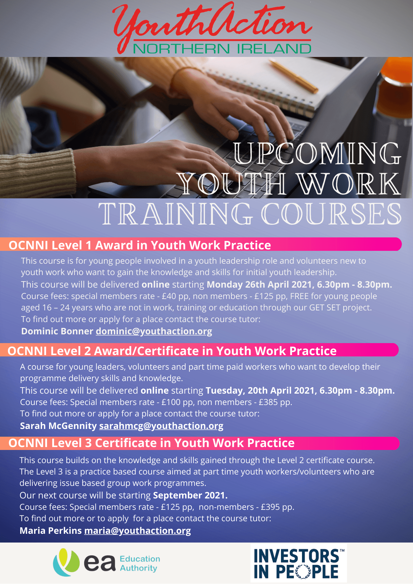 youth work courses geelong