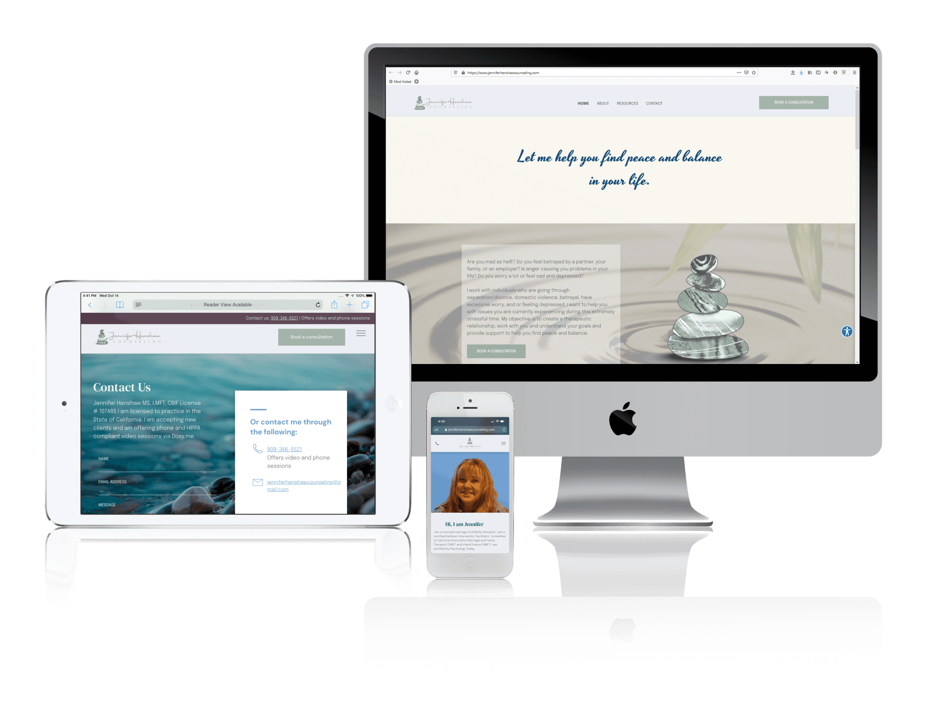 Duda Therapist Websites