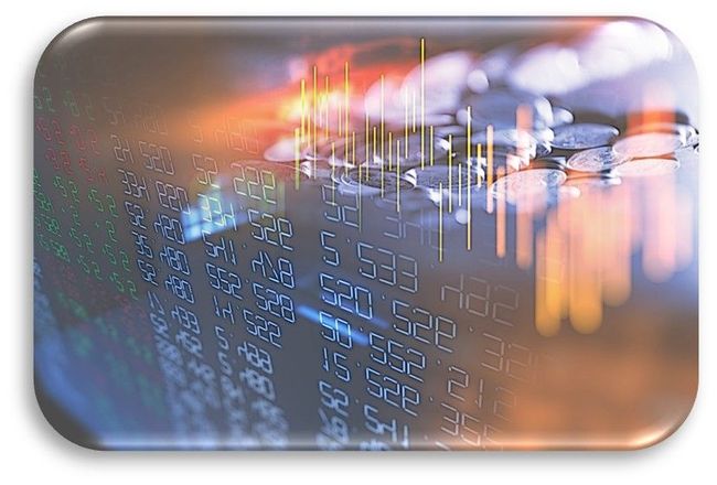 A picture of data and dollars that turns into a process