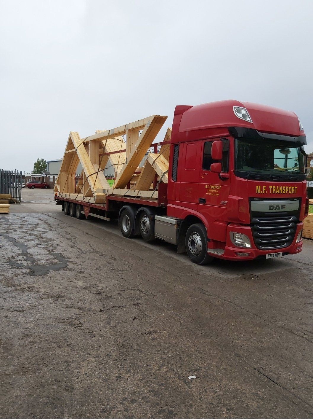 M.F Transport Chesterfield