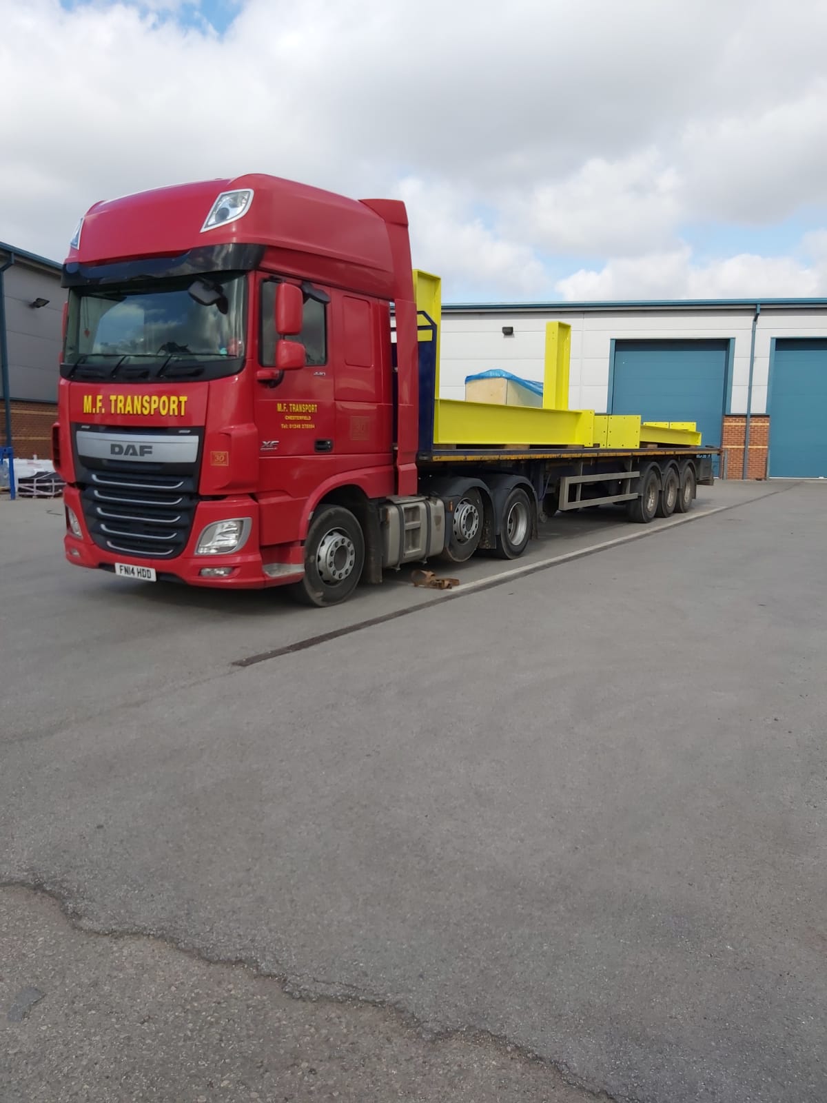 M.F Transport Chesterfield