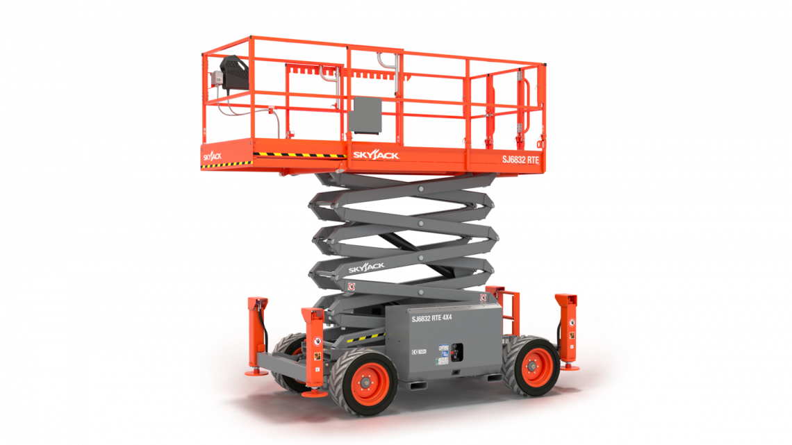 6832' RT SCISSOR LIFT