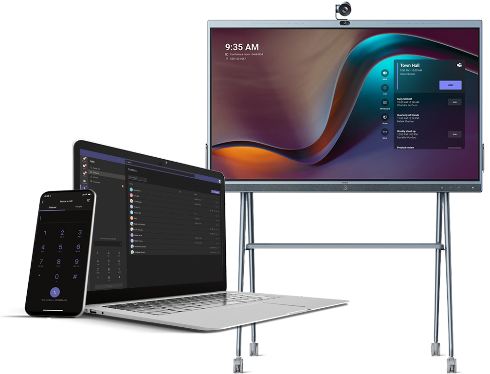 Microsoft Teams and LPS connect logos on a white background