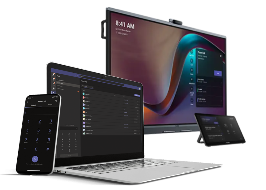 A laptop and a cell phone are sitting next to each other