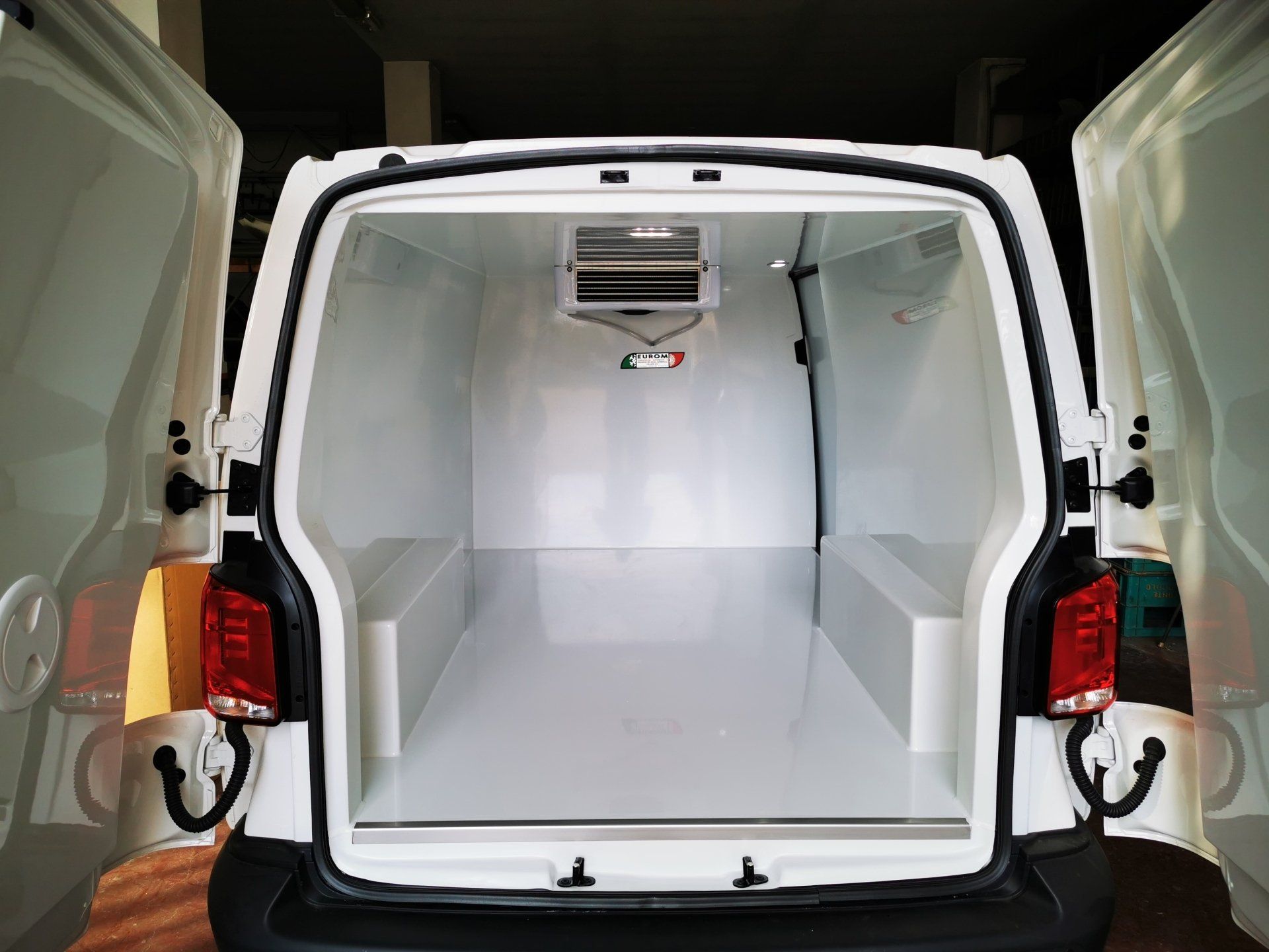 Interno di un furgone