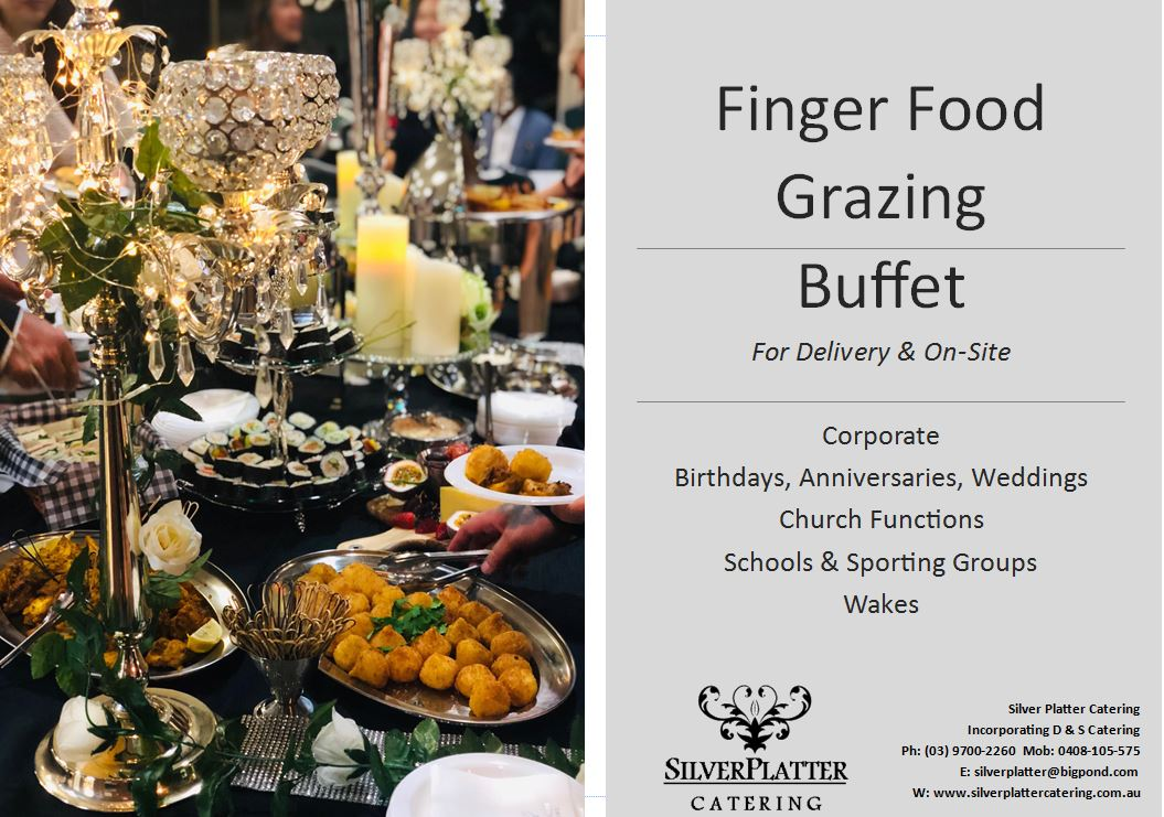 Finger Food Grazing Buffet Catering