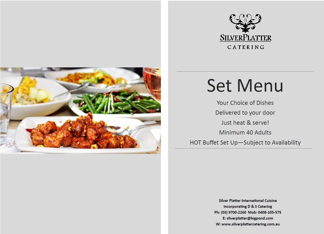Everyday Cuisine | Melbourne, VIC | Silver Platter Catering