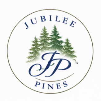 A circular logo for 