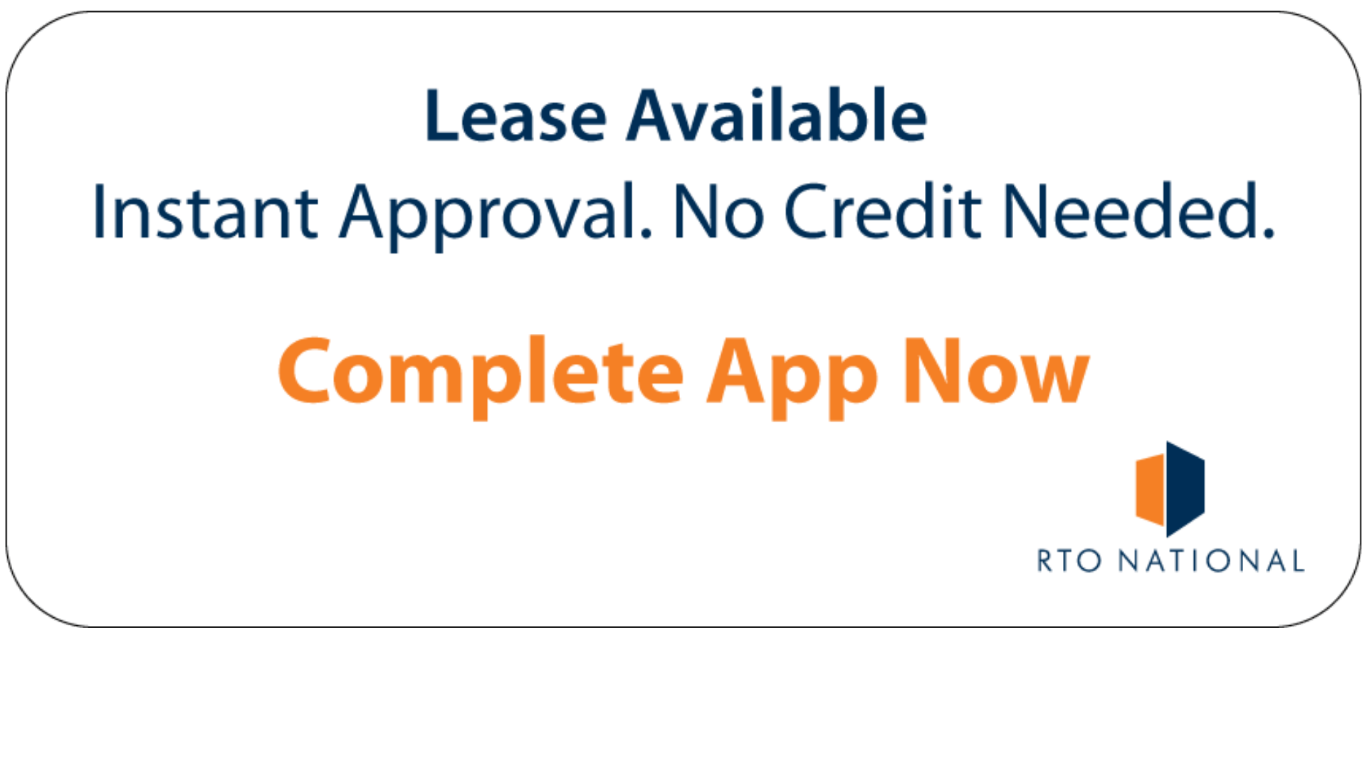 RTO National Application Button