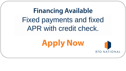 Financing -  Fixed payments and fixed APR with Credit Check